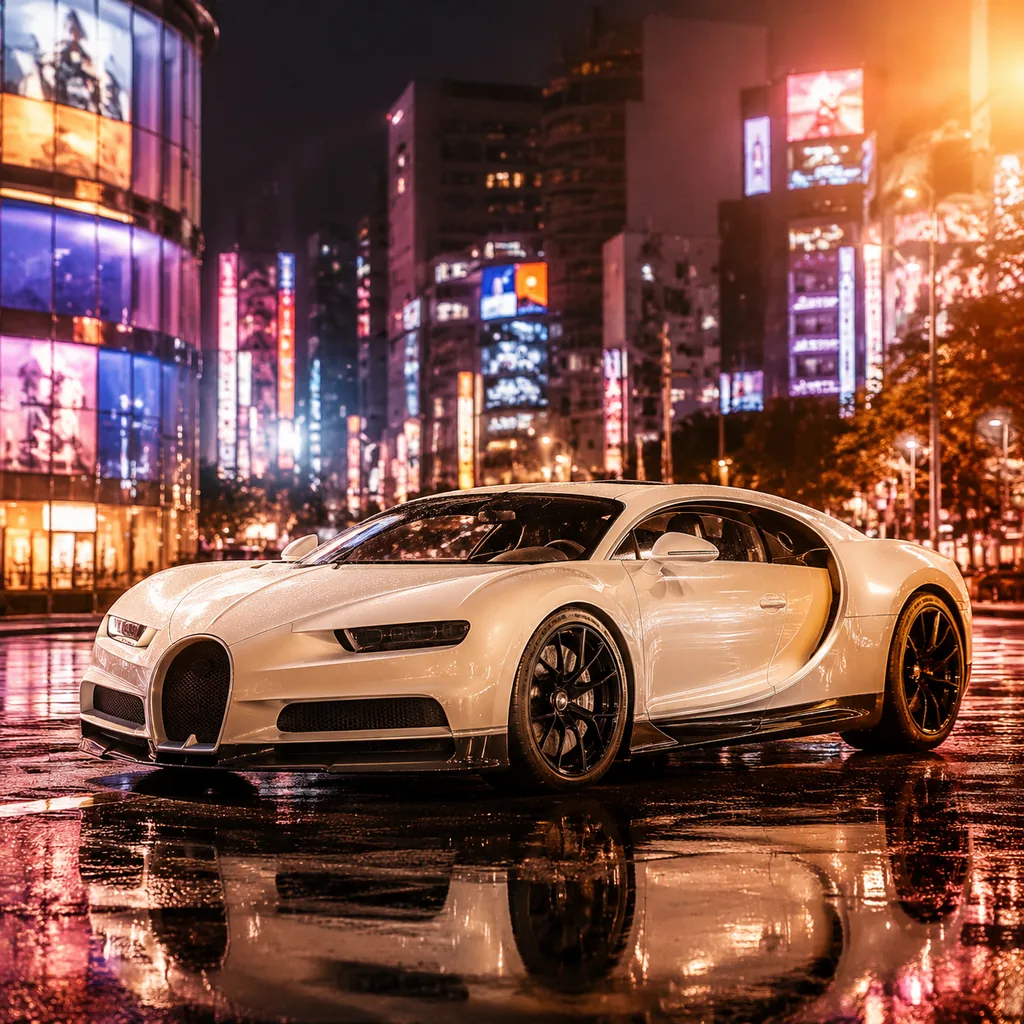 2017 Bugatti Chiron — 地平线 6 车辆图鉴照片