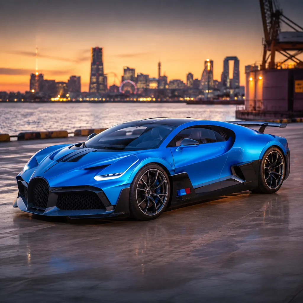 2020 Bugatti Divo — 地平线 6 车辆图鉴照片