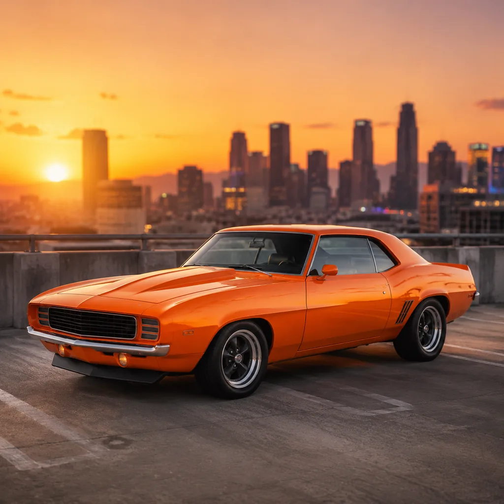 1969 Chevrolet Camaro Z/28 — 地平线 6 车辆图鉴照片