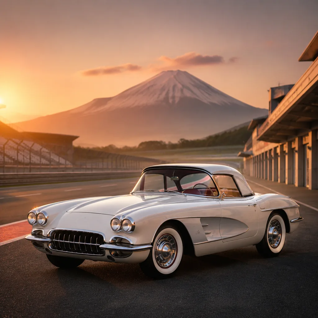 1962 Chevrolet Corvette C1 — 地平线 6 车辆图鉴照片