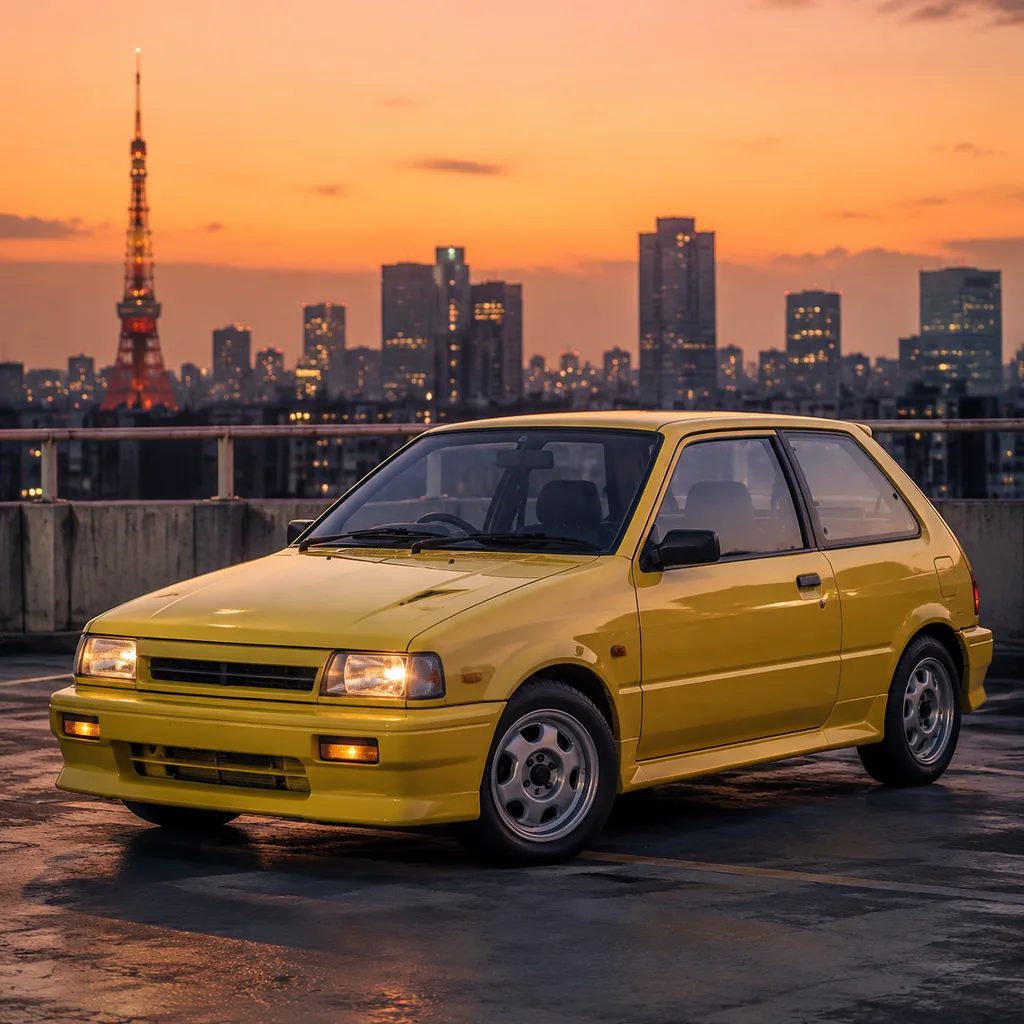 1985 Daihatsu Charade De Tomaso Turbo — Forza Horizon 6 catalog photo