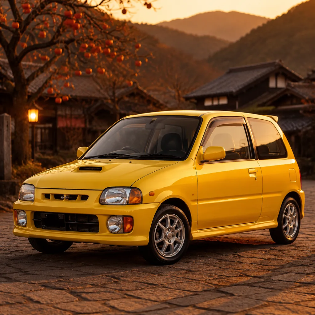 1995 Daihatsu Mira TR-XX Avanzato R4 — 地平线 6 车辆图鉴照片