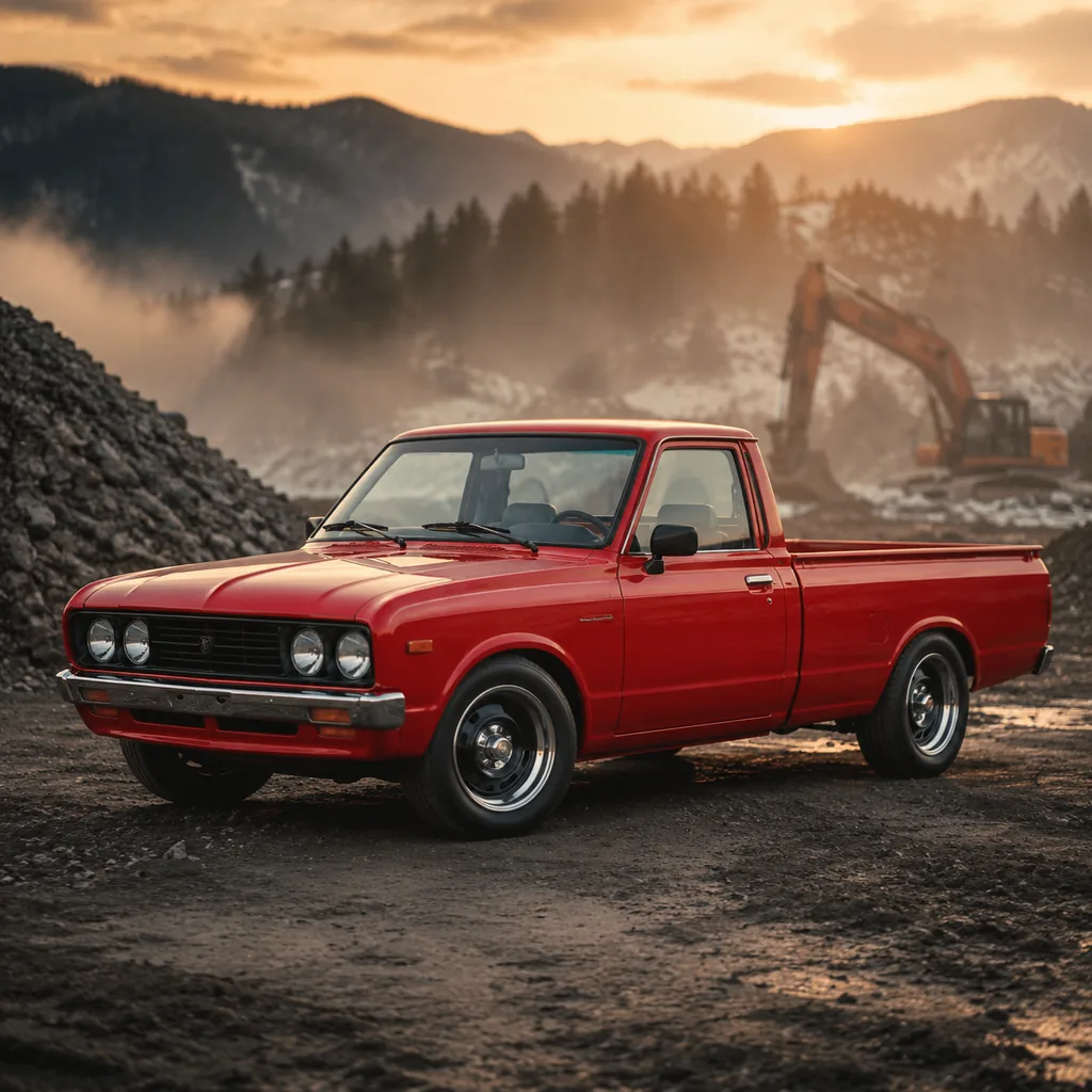 1977 Datsun Truck 620 — 地平线 6 车辆图鉴照片