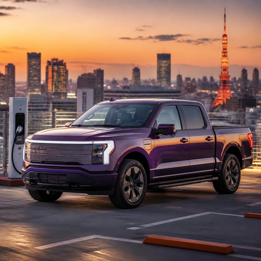 2024 Ford F-150 Lightning Platinum — 地平线 6 车辆图鉴照片