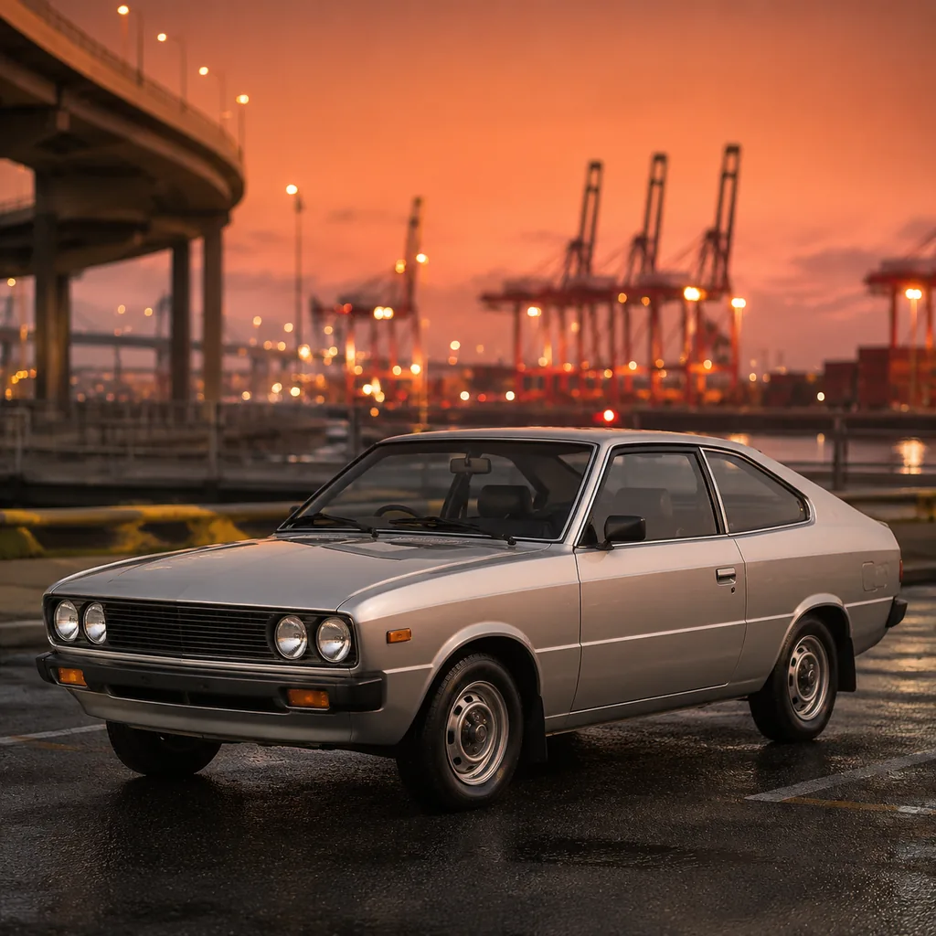 1976 Hyundai Pony Coupe — 地平线 6 车辆图鉴照片