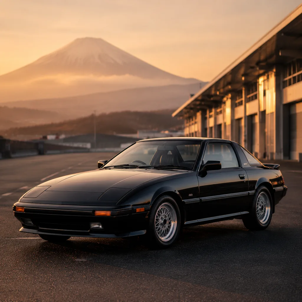 1985 Mazda Savanna RX-7 GT-X — 地平线 6 车辆图鉴照片
