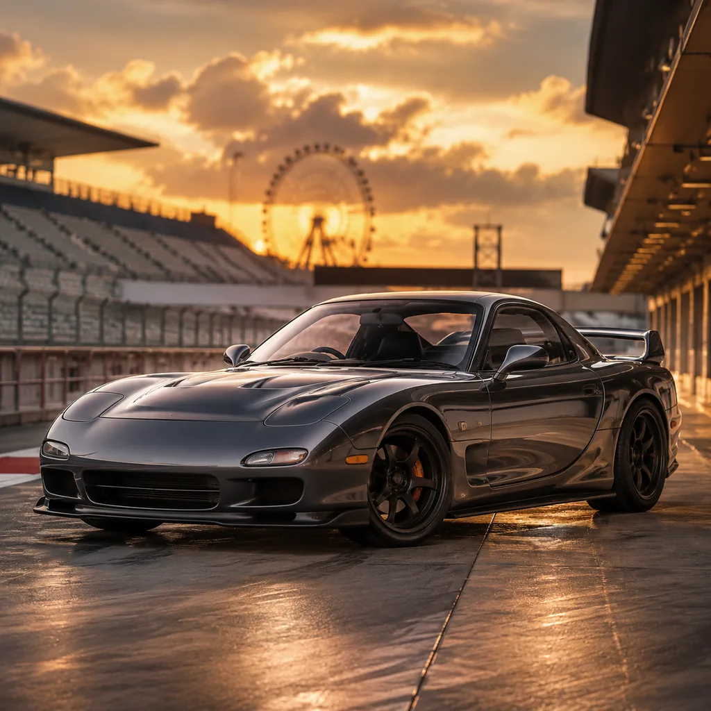 1998 Mazda RX-7 RB Bunny — 地平线 6 车辆图鉴照片