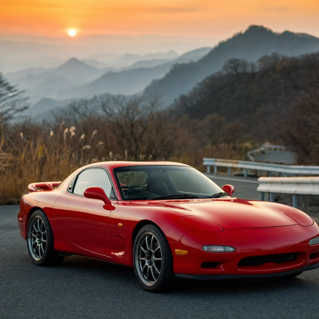 1995 Mazda RX-7 Type RZ — 地平线 6 车辆图鉴照片
