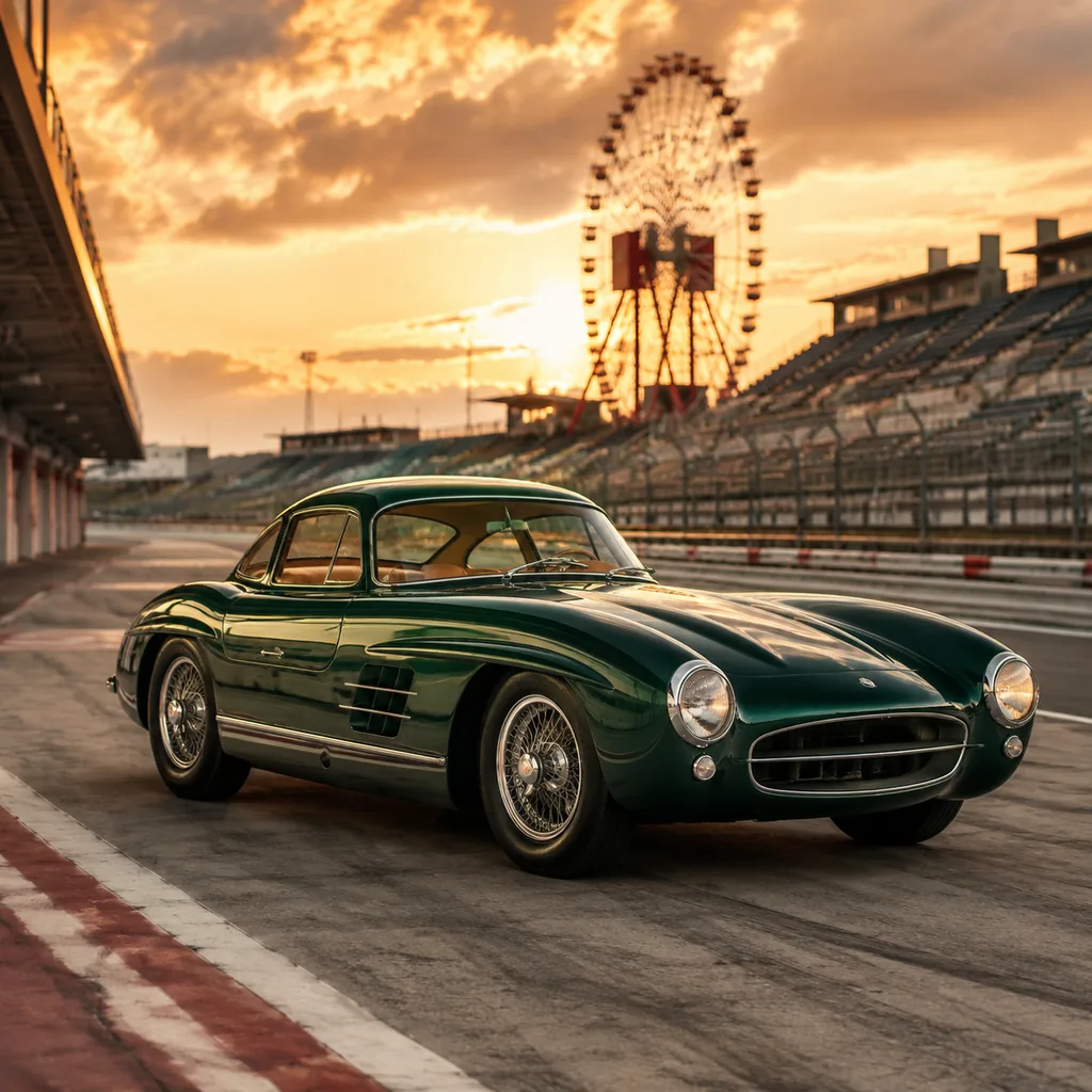 1955 Mercedes-Benz 300SL Gullwing — 地平线 6 车辆图鉴照片