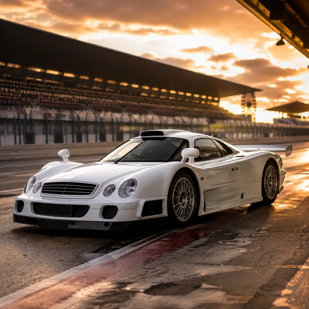 1998 Mercedes-Benz CLK GTR Strassenversion — 地平线 6 车辆图鉴照片