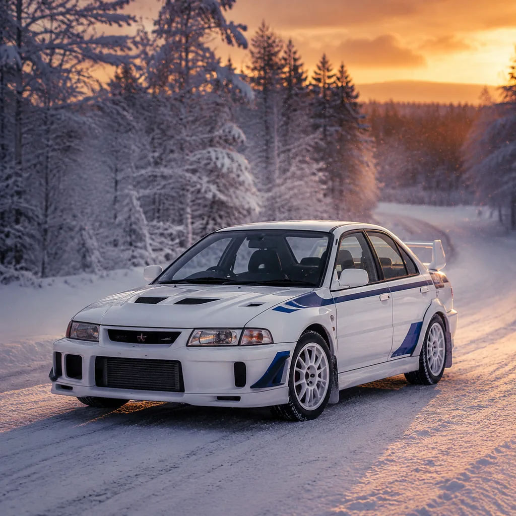 2001 Mitsubishi Lancer Evolution VI Tommi Mäkinen Edition — 地平线 6 车辆图鉴照片