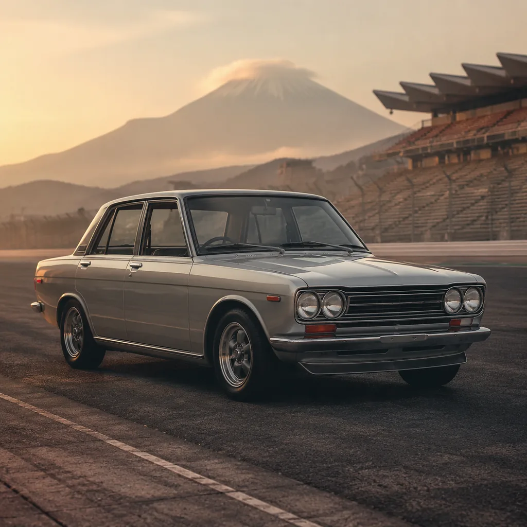 1971 Nissan Bluebird 1600 SSS — 地平线 6 车辆图鉴照片