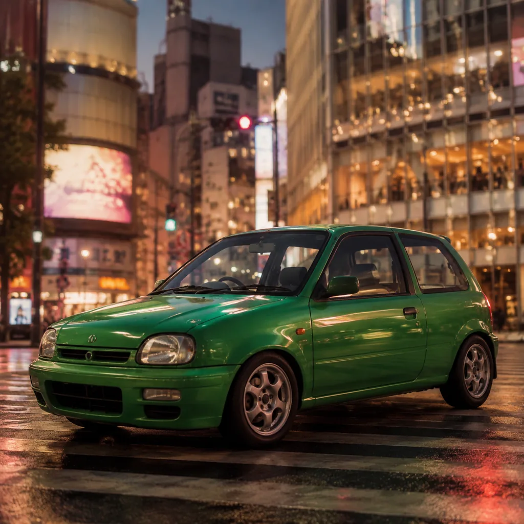 1989 Nissan March Super Turbo — 地平线 6 车辆图鉴照片