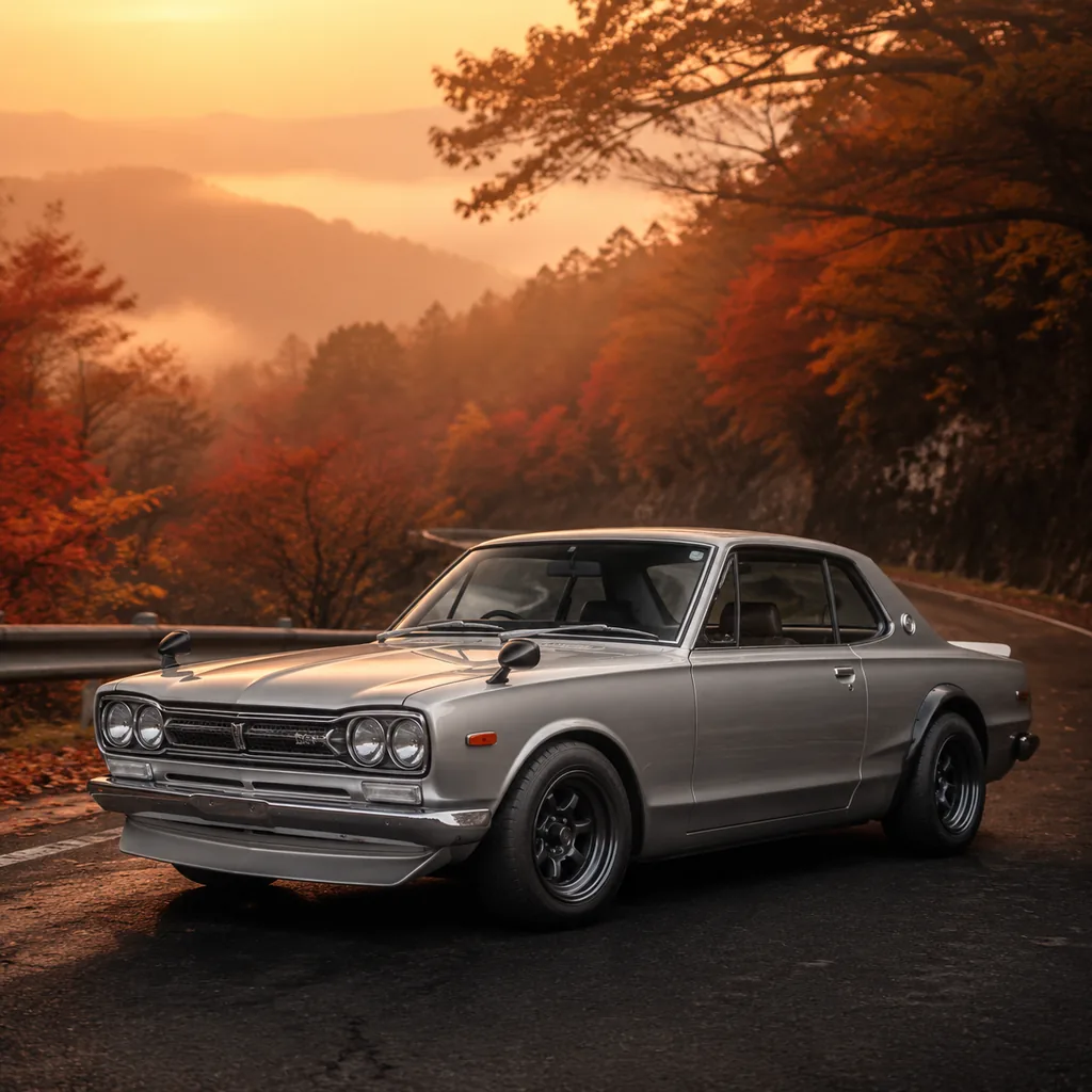 1972 Nissan Skyline 2000GT-X — 地平线 6 车辆图鉴照片