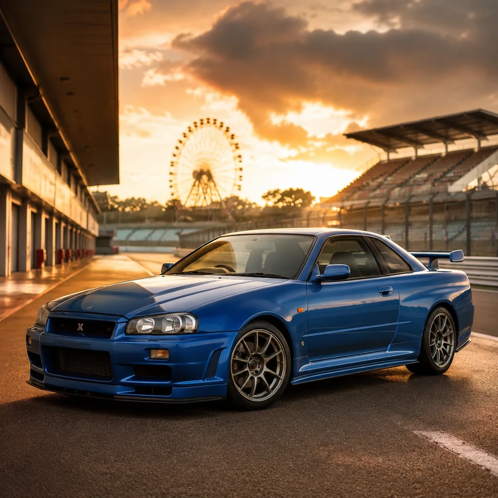 1999 Nissan Skyline GT-R V-Spec — 地平线 6 车辆图鉴照片