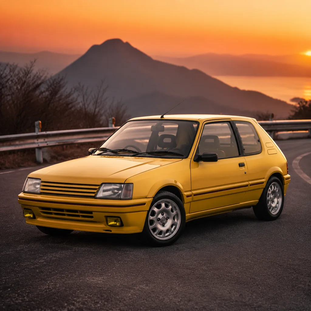 1990 Peugeot 205 GTI 1.9 — 地平线 6 车辆图鉴照片