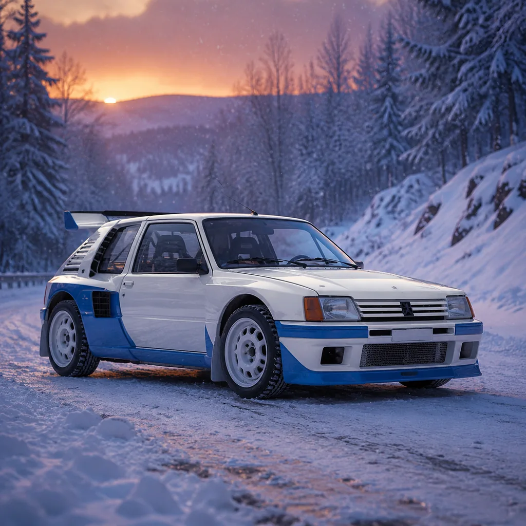 1984 Peugeot 205 Turbo 16 — 地平线 6 车辆图鉴照片
