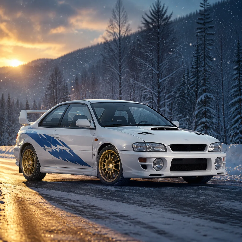 1999 Subaru Impreza WRX STi Type R — 地平线 6 车辆图鉴照片