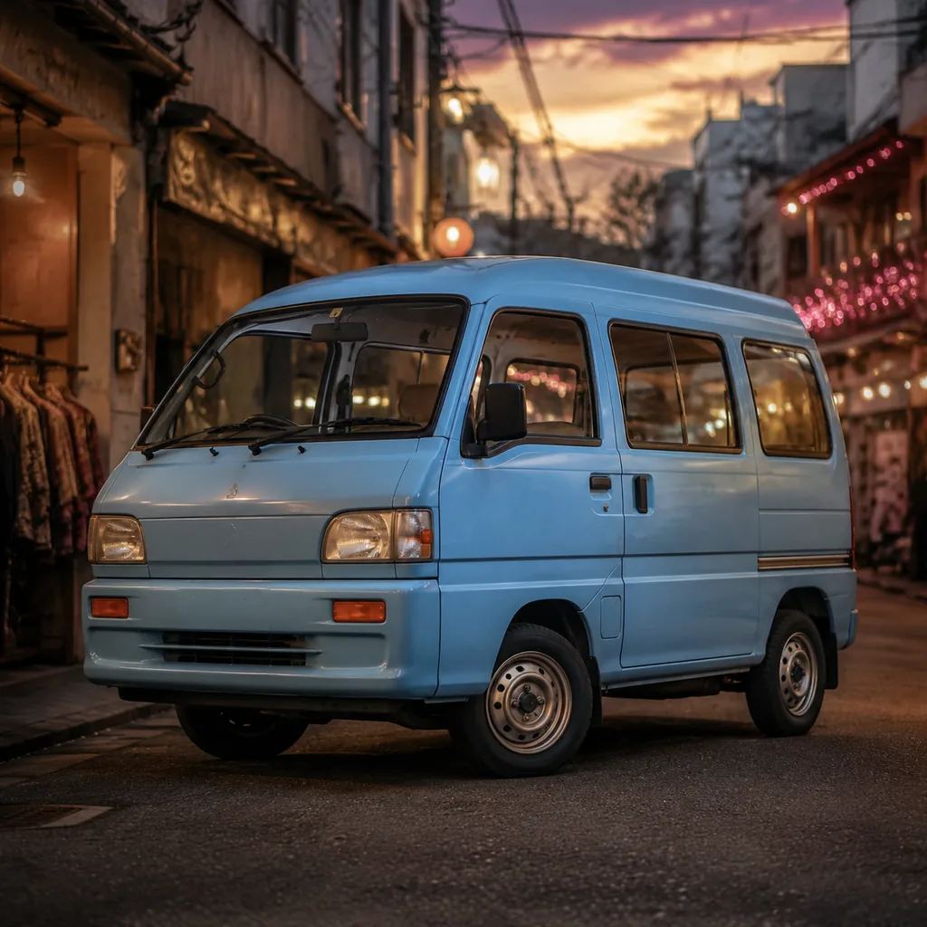 1995 Subaru Sambar Dias II — 地平线 6 车辆图鉴照片