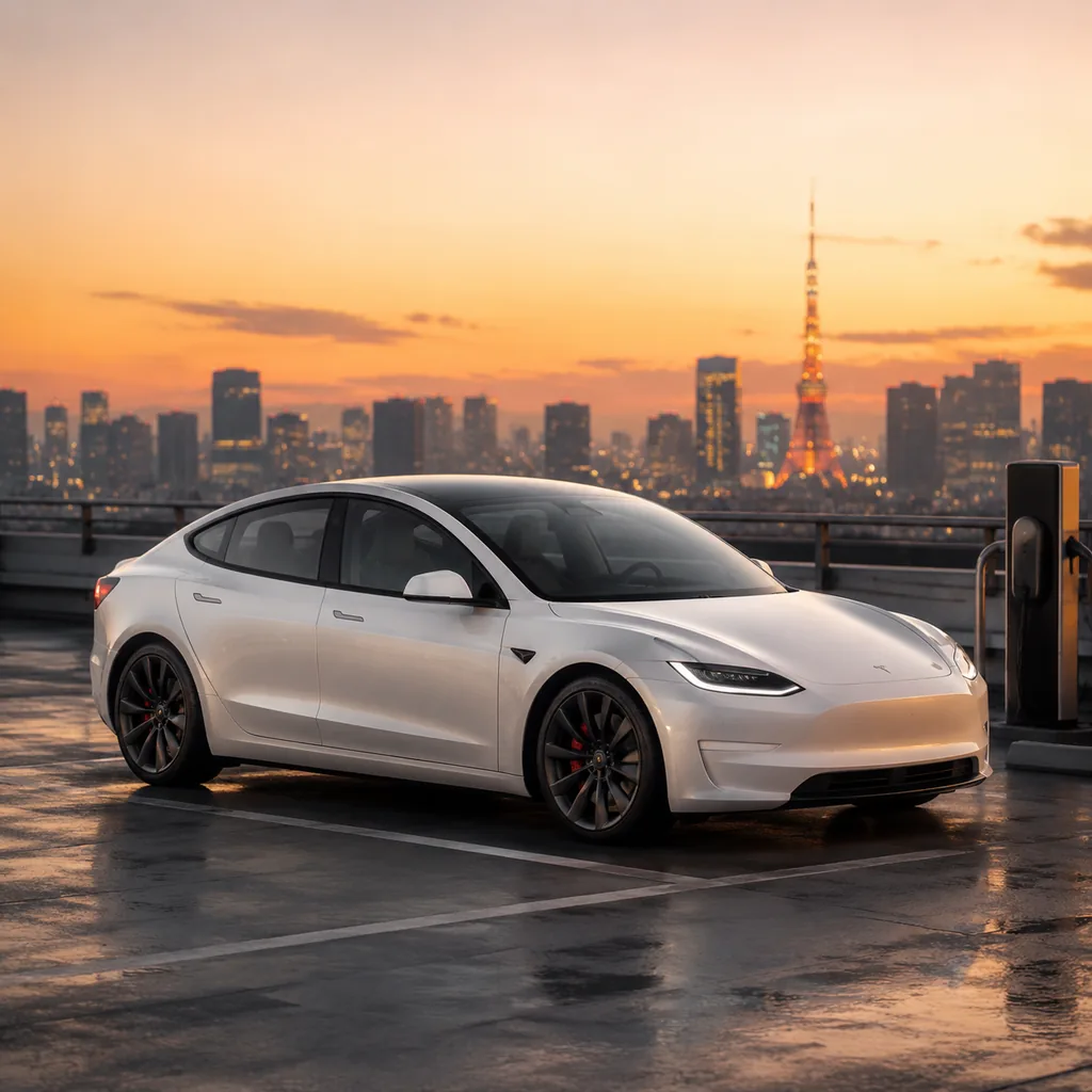 2025 Tesla Model 3 Performance — Forza Horizon 6 catalog photo