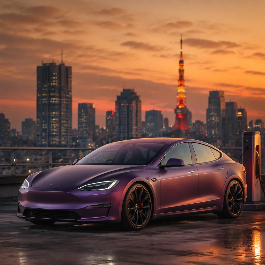 2024 Tesla Model S Plaid — 地平线 6 车辆图鉴照片