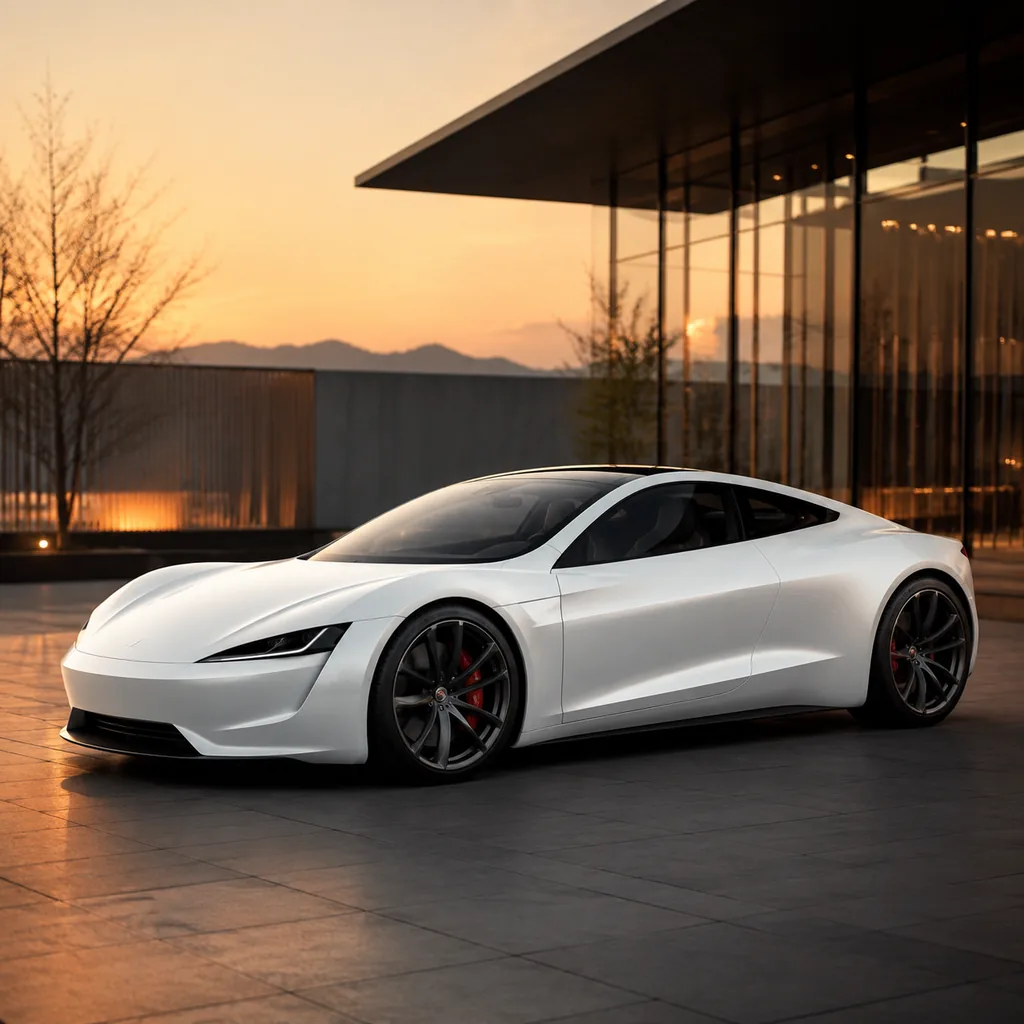 2026 Tesla Roadster — 地平线 6 车辆图鉴照片