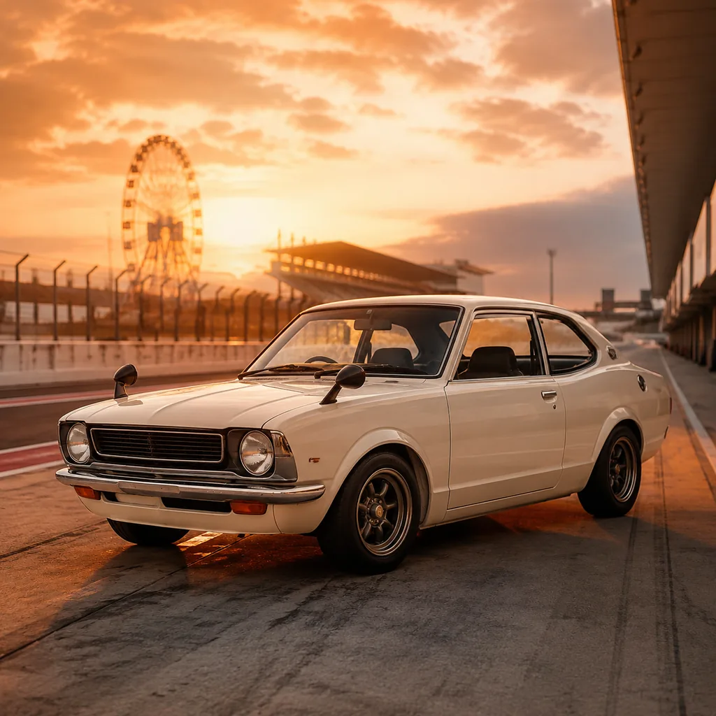 1972 Toyota Corolla 1600 Levin TE27 — 地平线 6 车辆图鉴照片