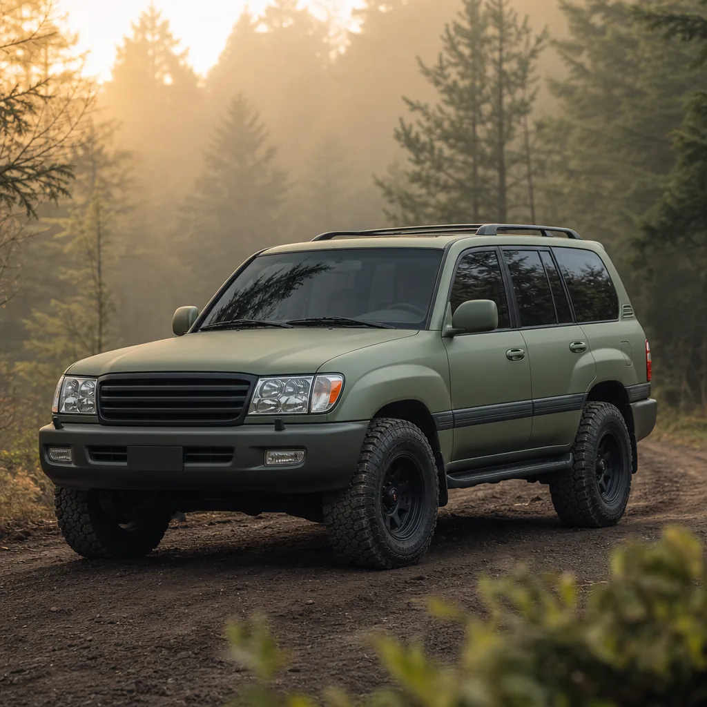 2002 Toyota Land Cruiser 100 — 地平线 6 车辆图鉴照片