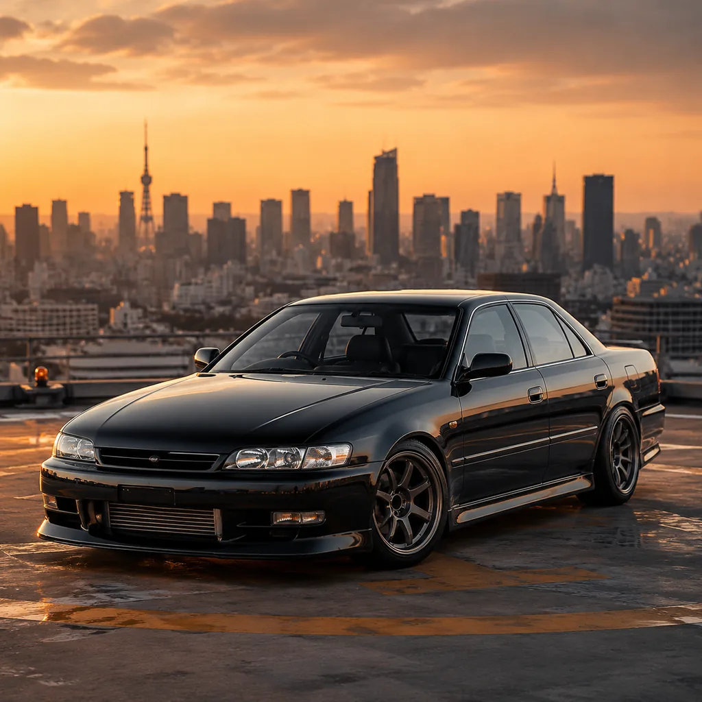 1992 Toyota Mark II Tourer V — 地平线 6 车辆图鉴照片